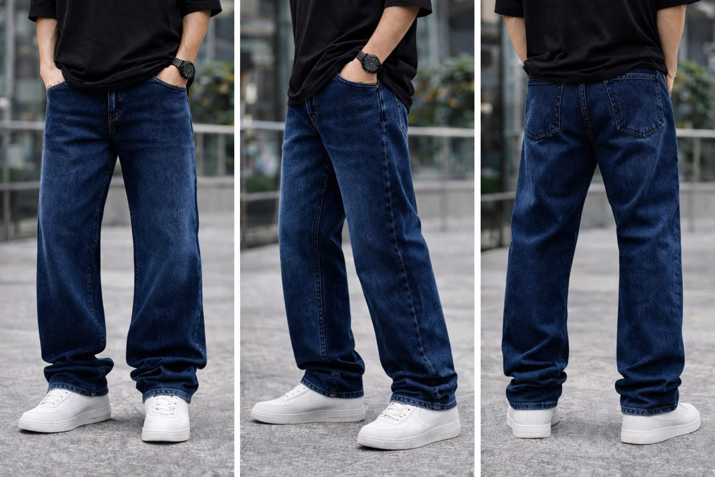 BEBAAK Baggy Fit Jeans – Premium Streetwear Denim