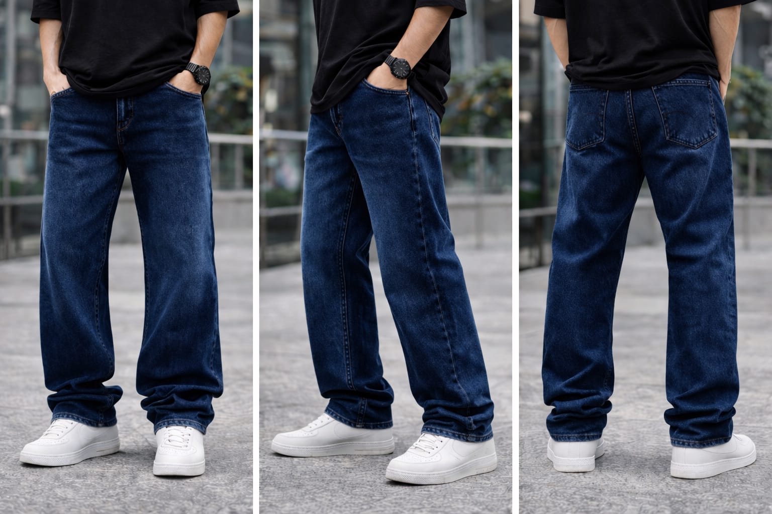 BEBAAK Baggy Fit Jeans – Premium Streetwear Denim