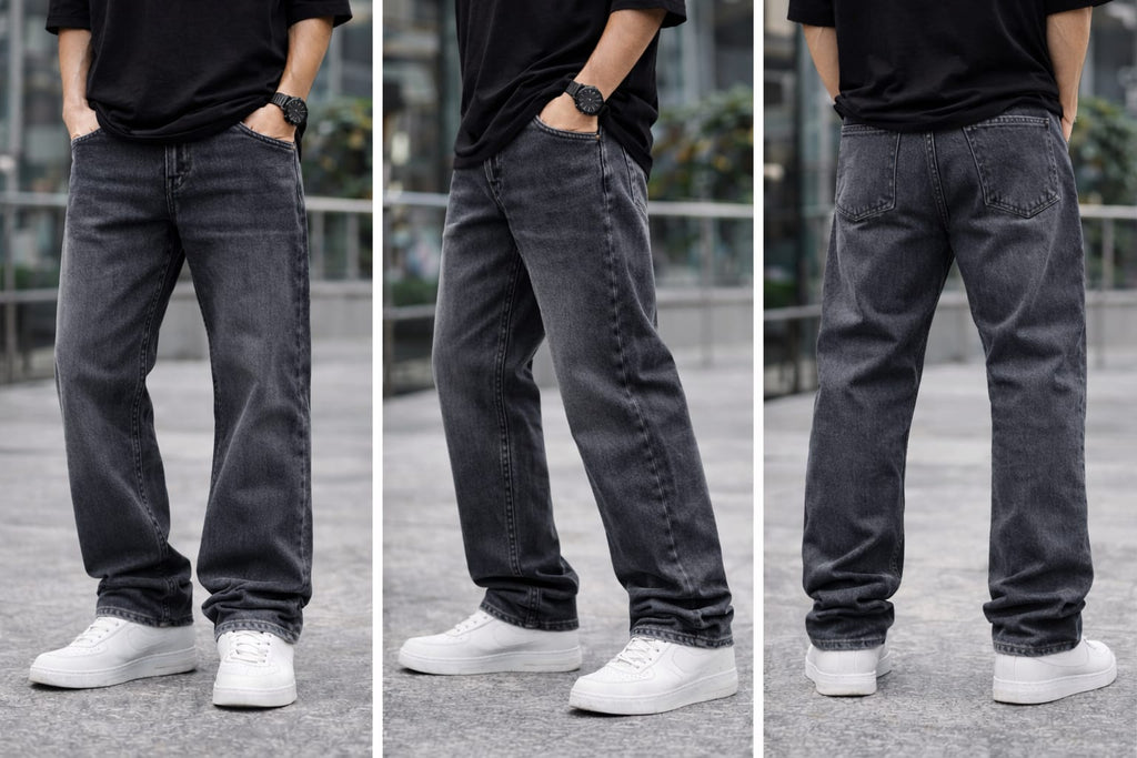 BEBAAK Baggy Fit Jeans – Premium Streetwear Denim