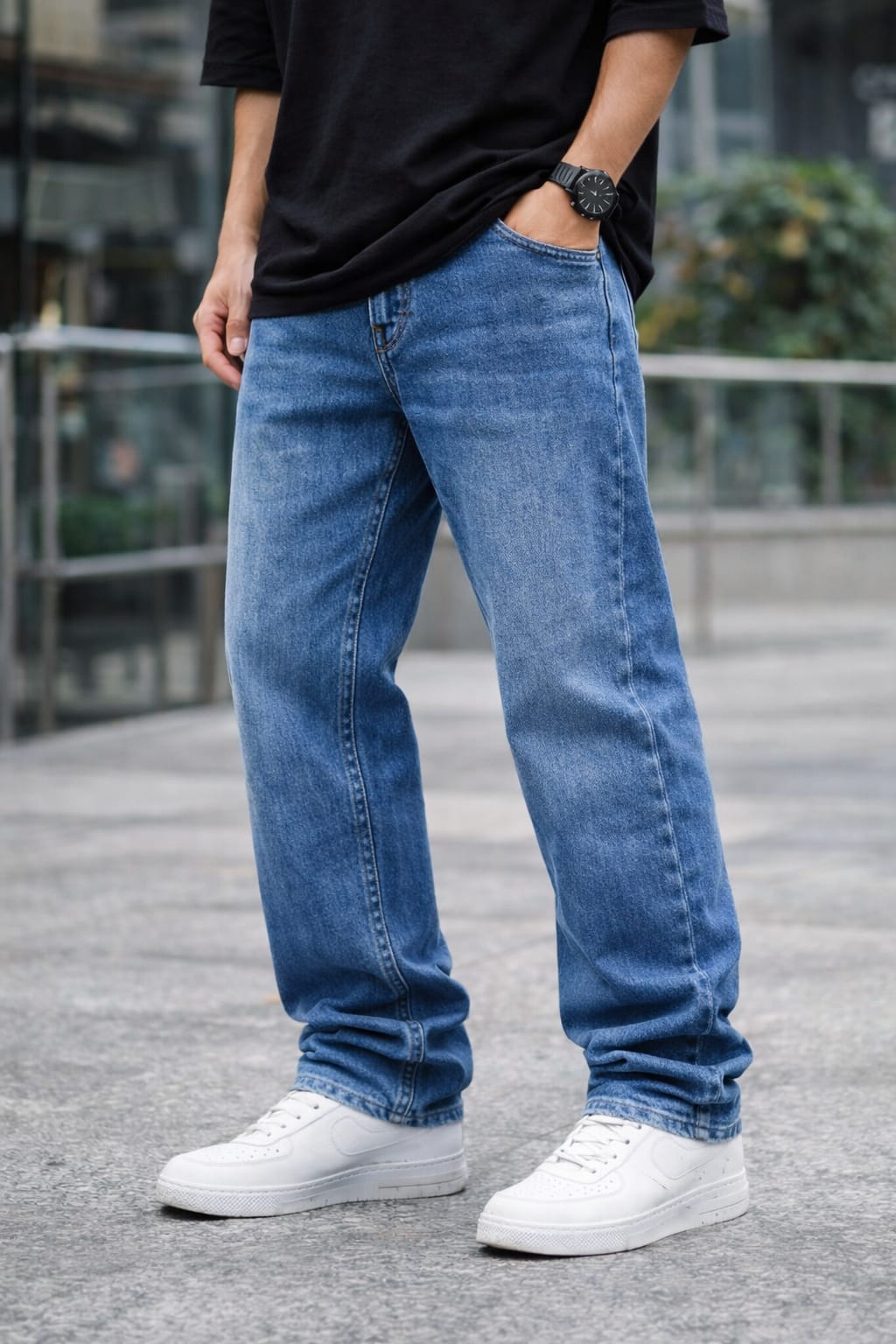 BEBAAK Baggy Fit Jeans – Premium Streetwear Denim